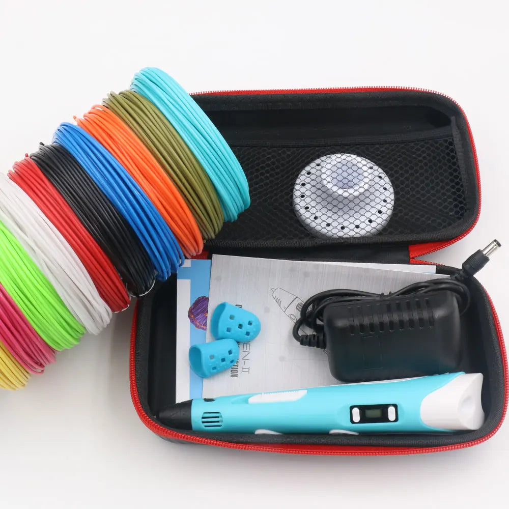 Children's 3D Pen 3D Drawing Printing Pen with LCD Screen Power