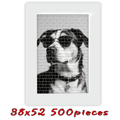 【Custom】Framed Wooden Puzzles, Custom Graduation Photo Puzzles as