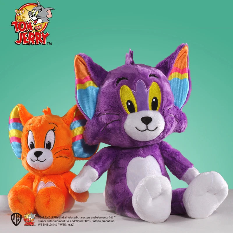 Anime Tom And Jerry Plush Toy Cartoon Movie Figures Cat Mouse Cute