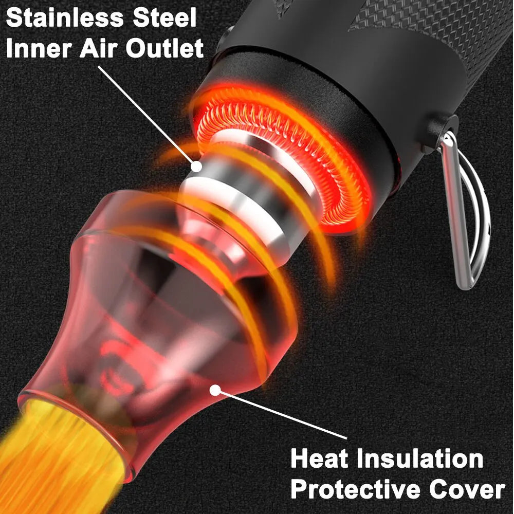 220/110V EU US Mini Hot Air Gun Soldering Tool with Supporting Stand