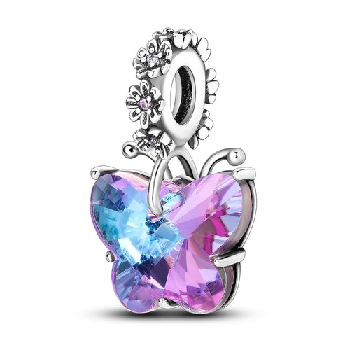 MULA 1PC Coffee Pet Moon Star Silver Plated Pendant Fit Original Snake