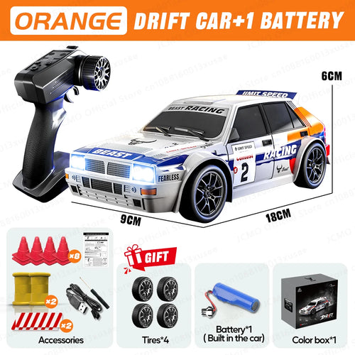 JCMO SG204 PRO Raceway Drifting RC Car 4WD 1:24 Scale High Speed