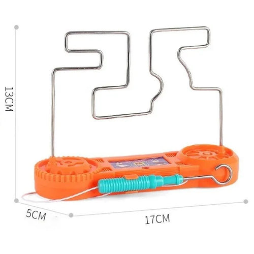 Kids Collison Electric Shock Toy Education Electric Touch Maze Game