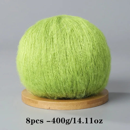 8pcs 400g Mohair Yarn For Crocheting And Knitting DIY Pet Toys  DIY