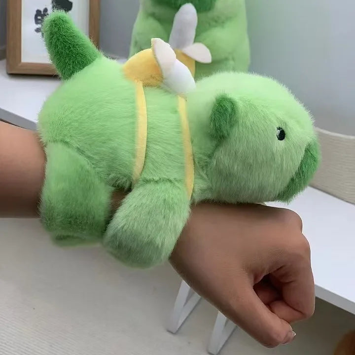 Kawaii Animal Panda Capybara Fox Wristband Plush Doll Toys Soft Wrist