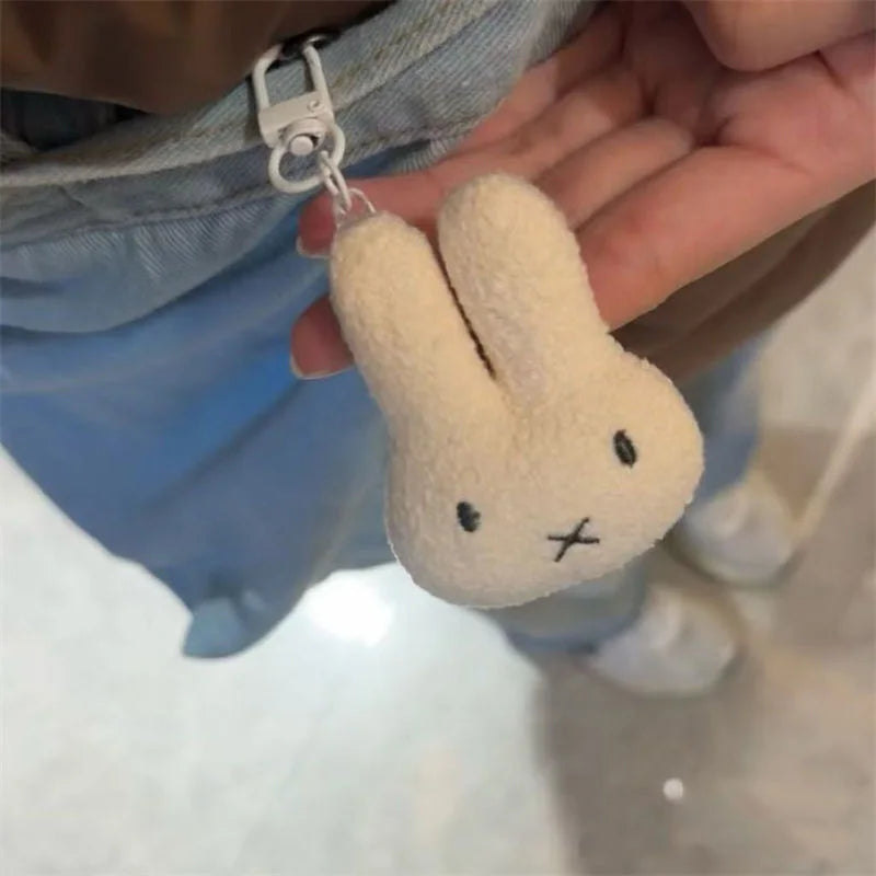 Miffy Cartoon Hair Tie Hairpin Brooch Bangs Clip Pendant Sweet
