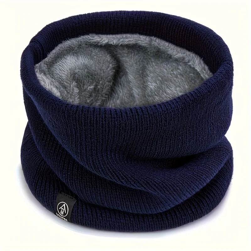 Winter Neck Warmer Scarf Fleece Lined Windproof Gaiter Soft Thermal