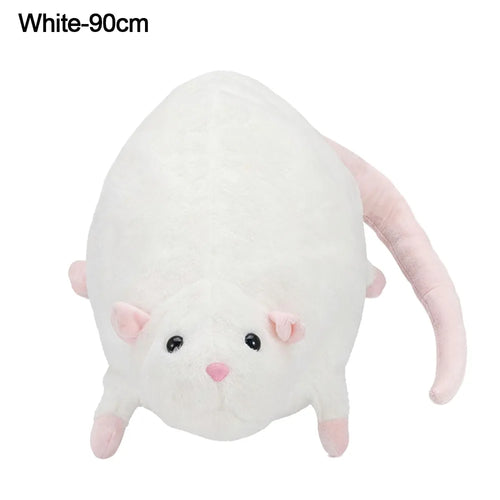 Cute 35/50cm Mouse Doll Cartoon Plush Flower Branch Rat Doll Soft