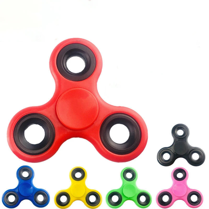 High-Quality ABS Fidget Spinner EDC Tri-Spinner for Stress Relief