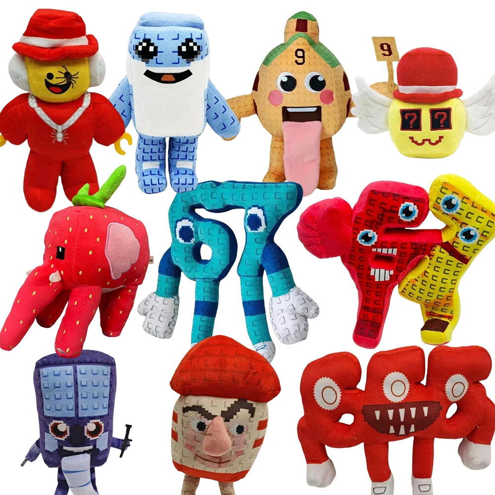 Steal a Brainrot Game Plush Doll Toy Cartoon Cute Soft Chuy Peluche