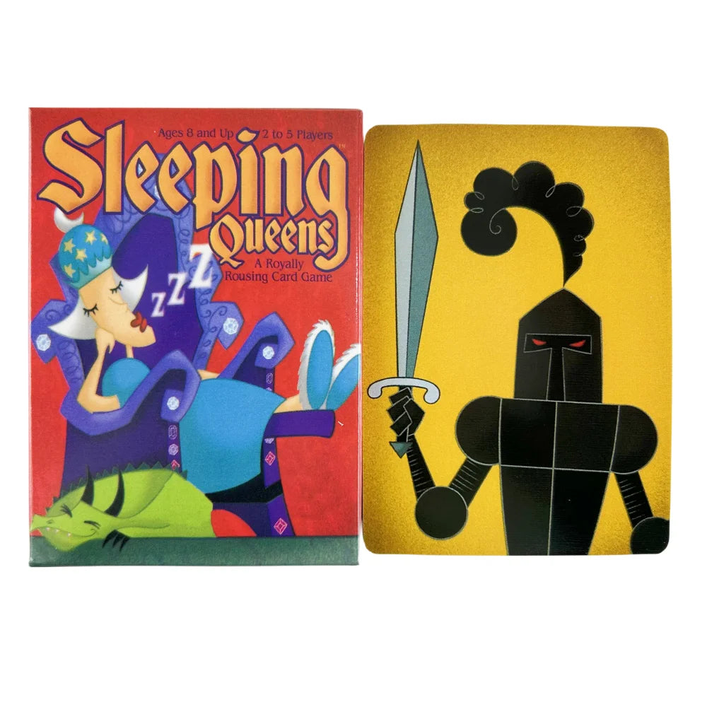 Sleeping Queens Board Game Card Family Gift Wake Up Queen Strategy