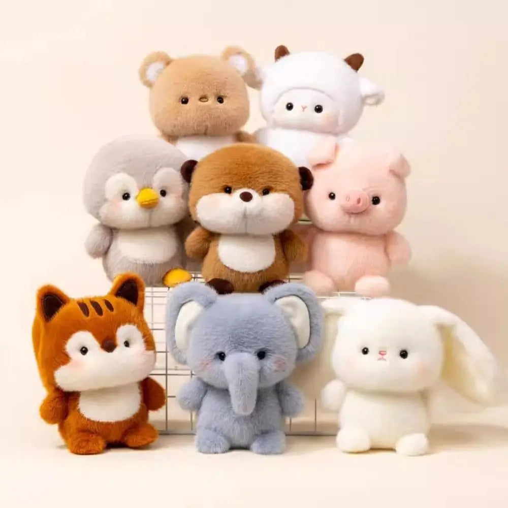 Cute 16cm Plush Companion Doll Capybara Elephant Stuffed Animal Pillow