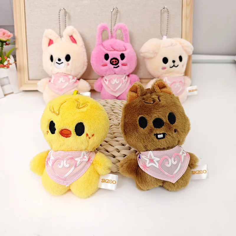 Skzoo Kpop Cartoon Stuffed Animal Plush Doll Toys Kawaii JYP Adult KZ