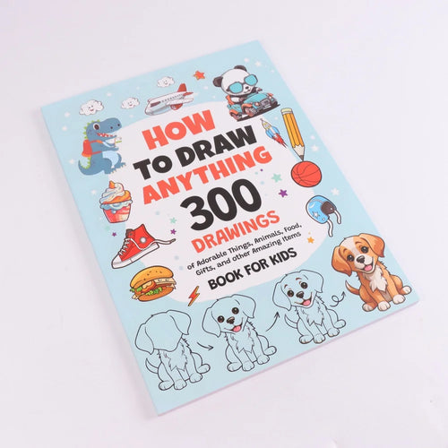How to Draw Anything for Painting Enthusiast, 300 Cute Step-by-Step