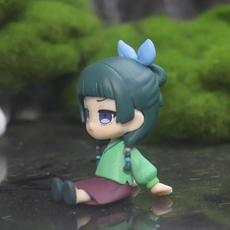 2pcs/Set Q Version The Apothecary Diaries Maomao Jinshi Mini Figure