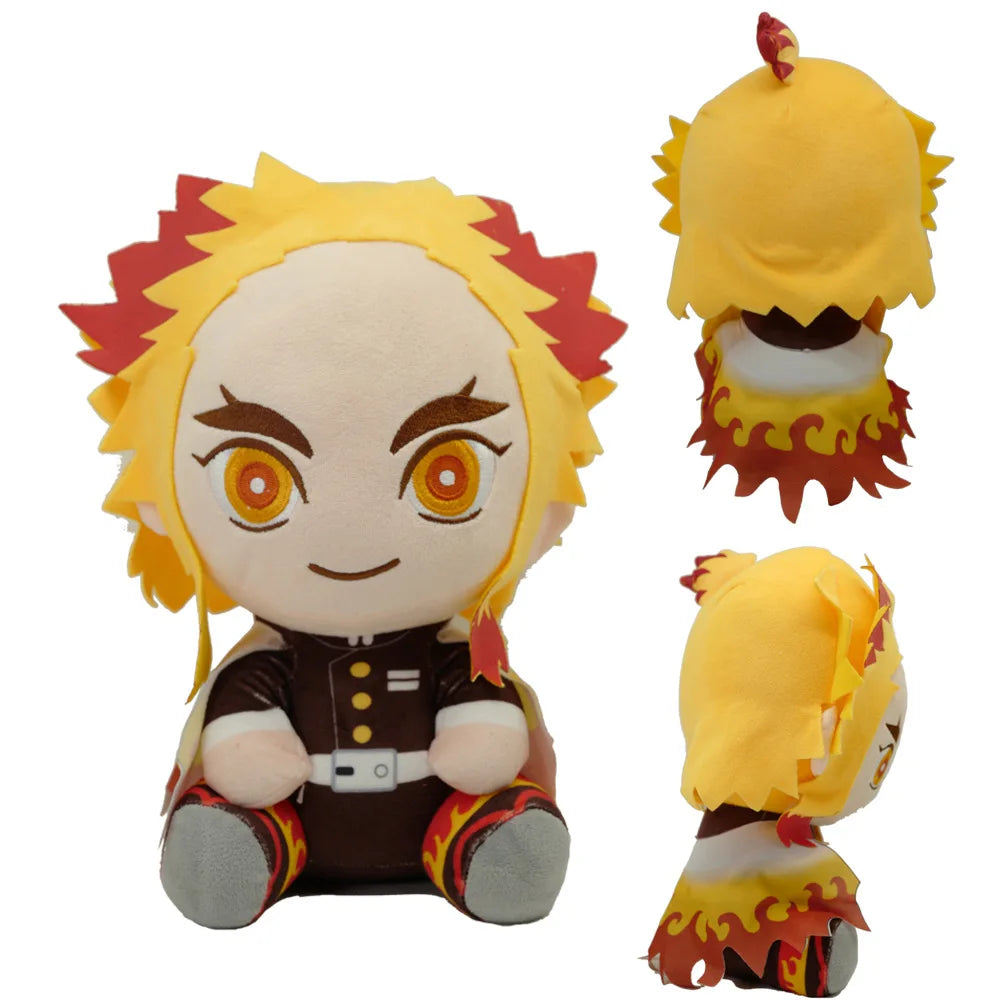 New 20cm Hot Demon Slayer Plush Dolls Lovely Anime Kimetsu No Yaiba