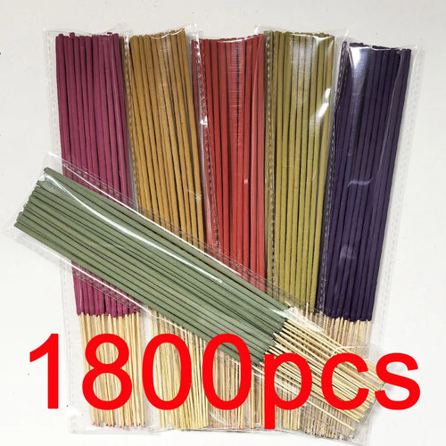 6 Sets of Approximately 126 High-Quality Incense Sticks - Including