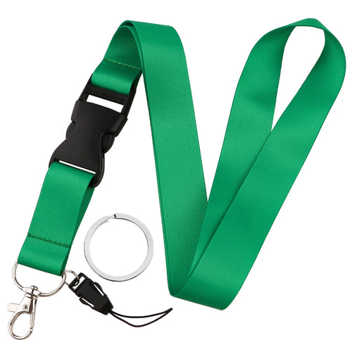 Fashion Mobile Phone Lanyard Pure Color Neck Strap Credencial Teacher