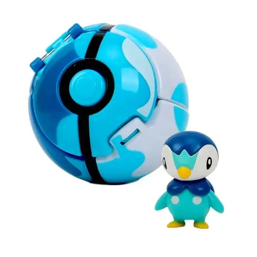 Pokeball Pokemon Figurine Elf Ball Anime Figure Cartoons Pikachu