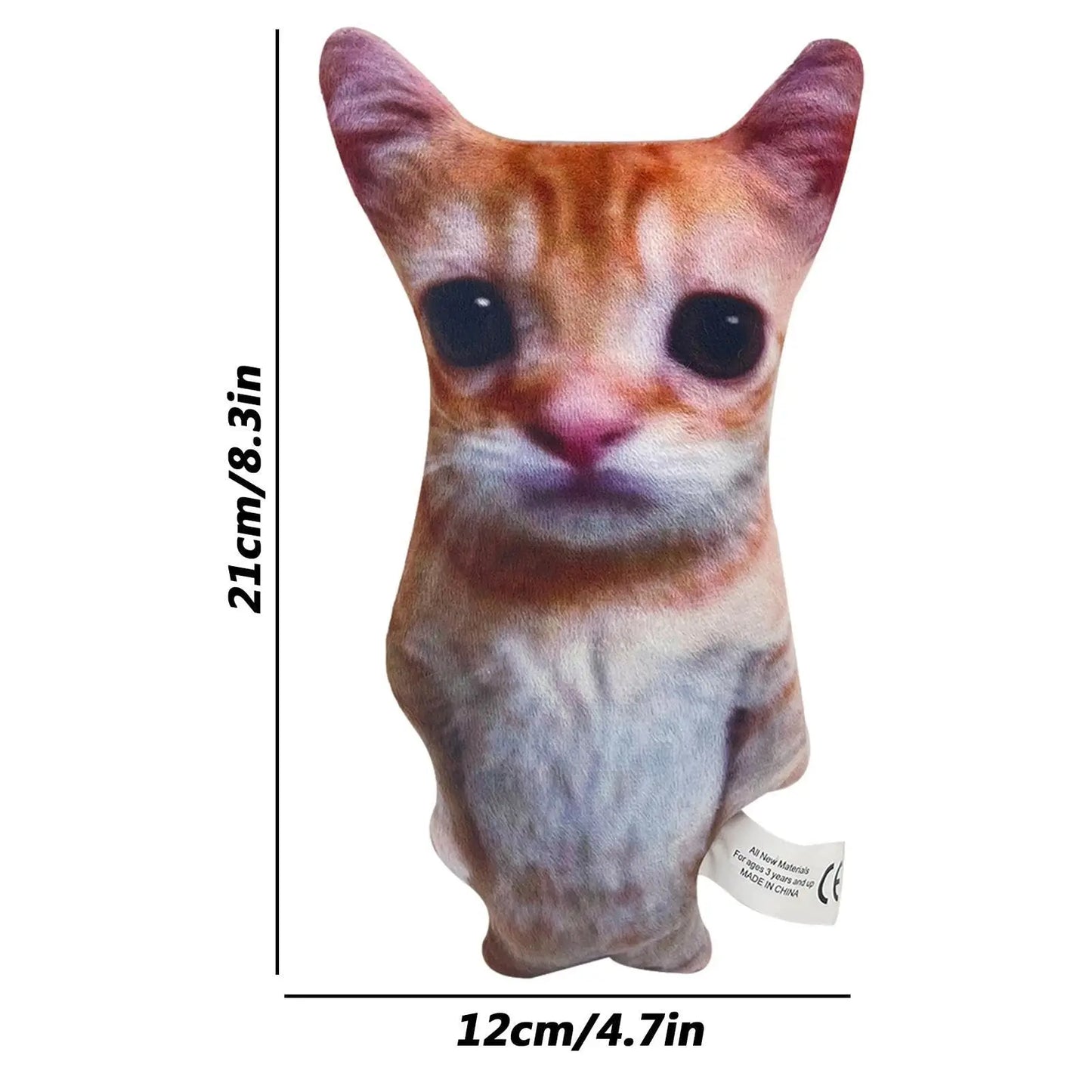 21cm Cute El Gato Cat Plush Toys Wowwow Cat Dolls Plushies Simulation