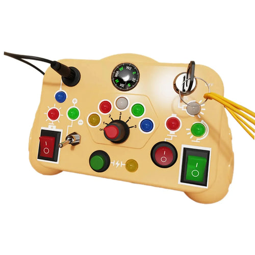 Children's Puzzle Busy Board Early Education Toys Buttons Switches