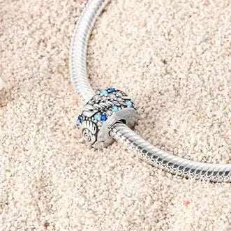 Fit Original Charms Beads 925 Sterling Silver Clip Charms Zircon