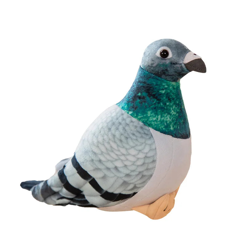 Simulation Pigeon Plush Toy Cartoon Birds Peace Dove Doll Doll