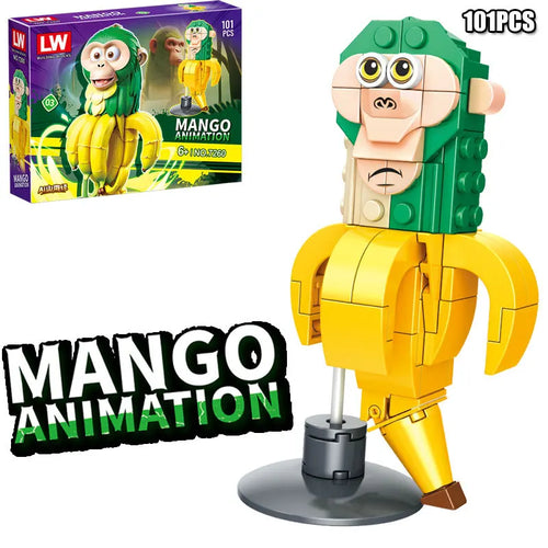 Tung Tung Sahur‌ Figure Block Toy Tralalero Tralala‌，LiriLi