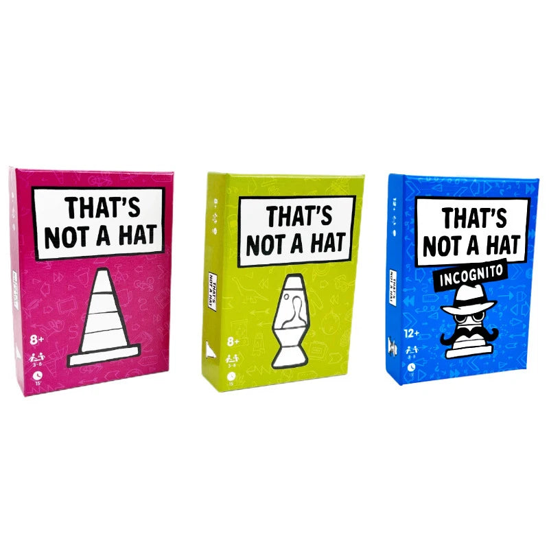 That’s Not A Hat Party Game Set Memory Tabletop Game 3-8 Players Cards