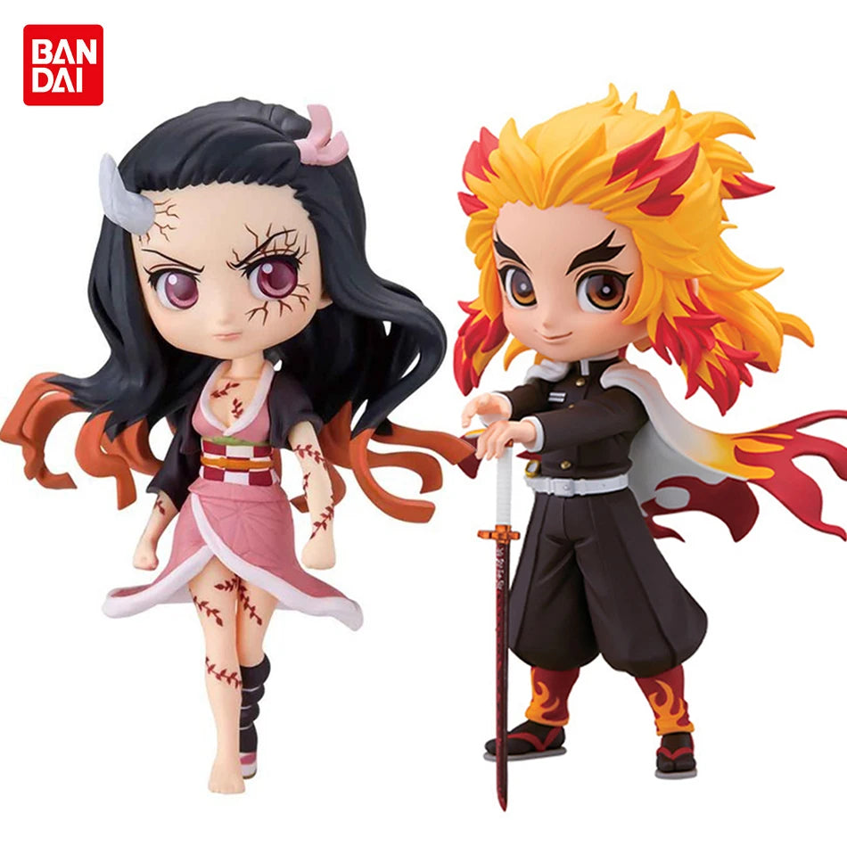 15cm Anime Demon Slayer Figure Nezuko Tanjirou Zenitsu Inosuke