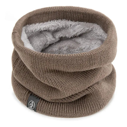Winter Neck Warmer Scarf Fleece Lined Windproof Gaiter Soft Thermal