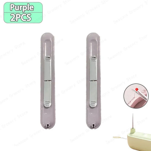 2 In 1 Needle Threader and Seam Ripper Tool Multifunctional Sewing
