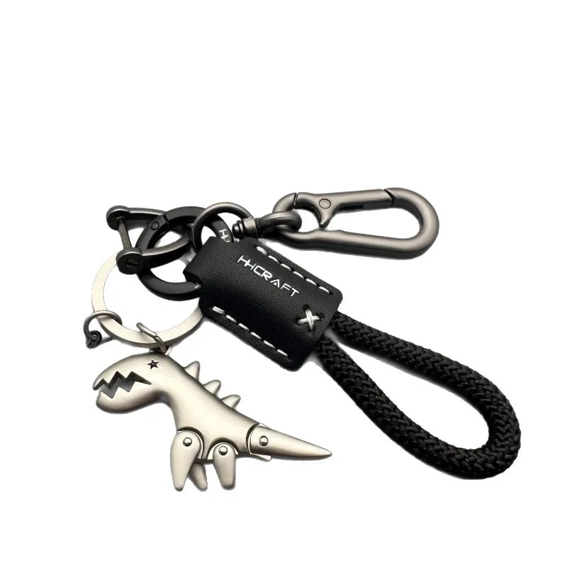 Motorcycle Decoration Accessories and Car Keychain Single Leather