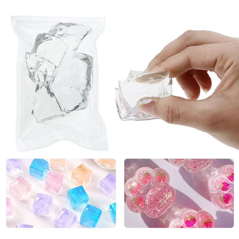 100g/500g/1000g Transparent Crystal Jelly Wax DIY Handmade Candle