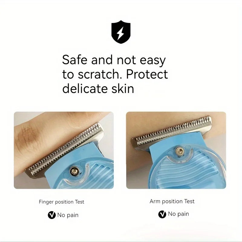 Transparent Body Electric Hair Clipper Professional Trimmer USB