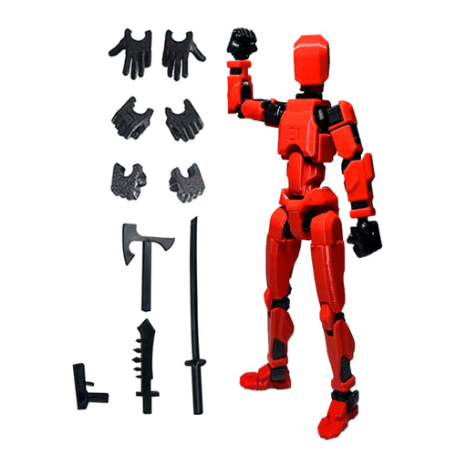 Action Doll Titan Multi Joint Mobile Transformation Robot Handheld T13