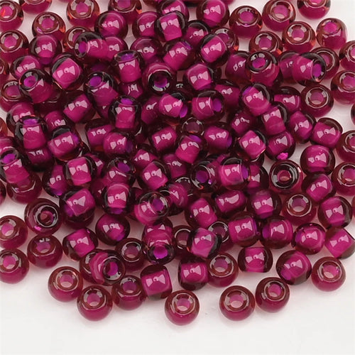 4.0mm Czech Glass Mini Beads Dye Core Small Glass Beads for DIY Making