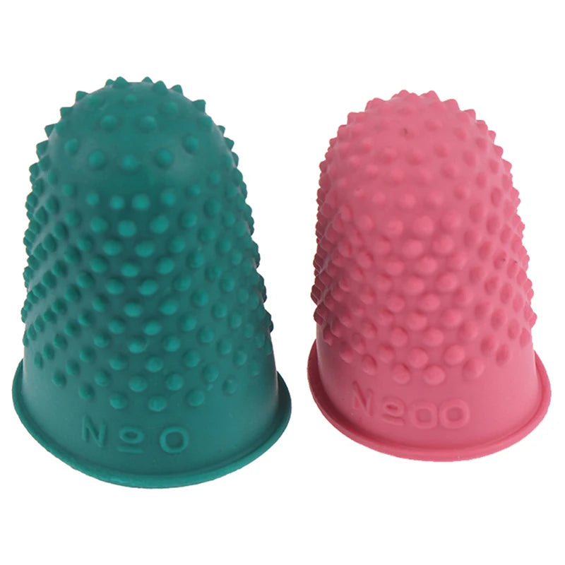 5Pcs Counting Cone Rubber Thimble Protector Sewing Quilter Finger Tip
