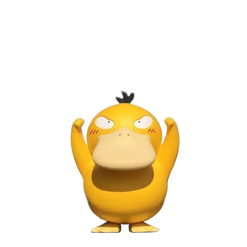 Pokemon Psyduck Figure Anime Peripheral Cute Duck Handmade Model