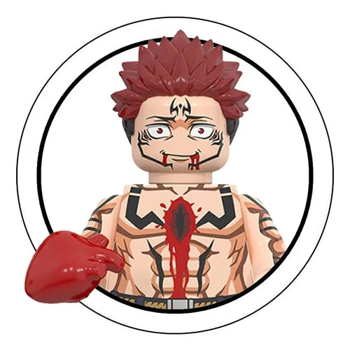Blind Box WM6201 WM6202 WM6139 WM6140 Jujutsu Kaisen Building Blocks