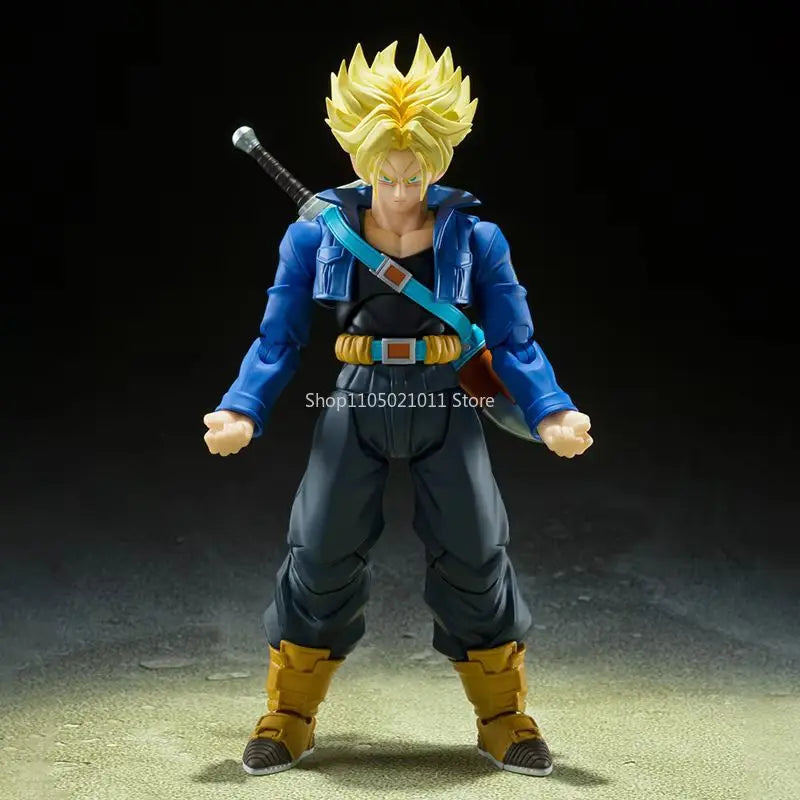 Anime Dragon Ball Z Figures Shf Super Saiyan Trunks Action Figure