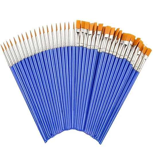 10/20/30pcs Painting Brushes For Painting Handcraft Arts And Craft For