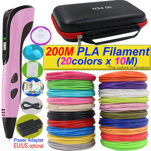 2025 New 3D Printing Pen DIY Three-dimensional Painting Children Toys