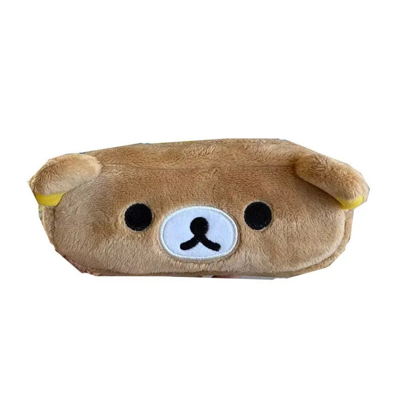 Hot Kawaii Pencil Cases For Kids Girls Cute Cartoon Bear Pencil Pouch