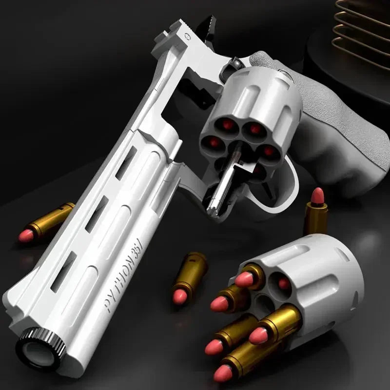 Magnum Zp-5 357 Long Alloy Revolver Soft Bullet Can Be Fired Pistol