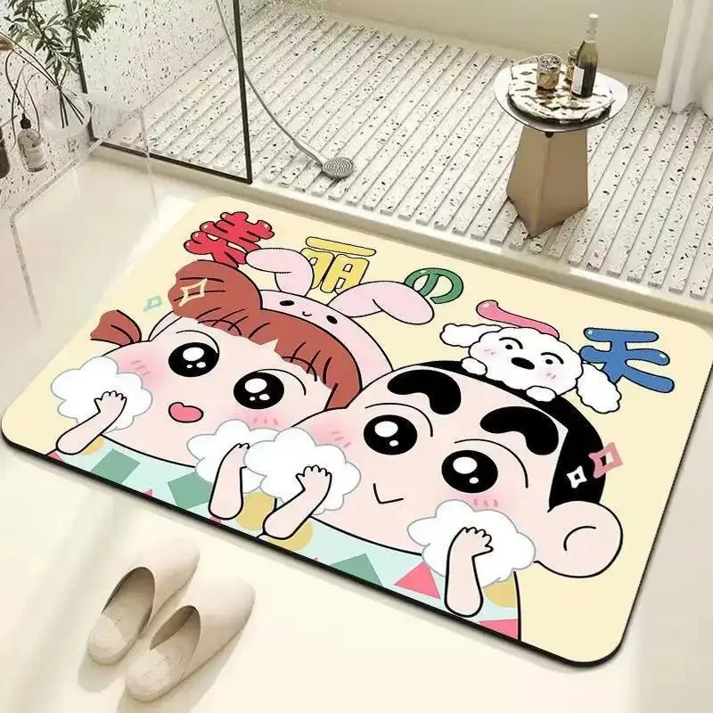 Shower Room Water Uptake Mat Quick Drying Fashionable Home Gifts And