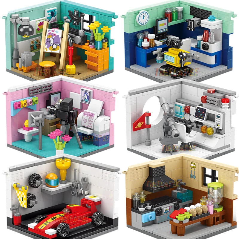 NEW Dreams House Racer Car Doctor Painter Musician Scientist Pastry
