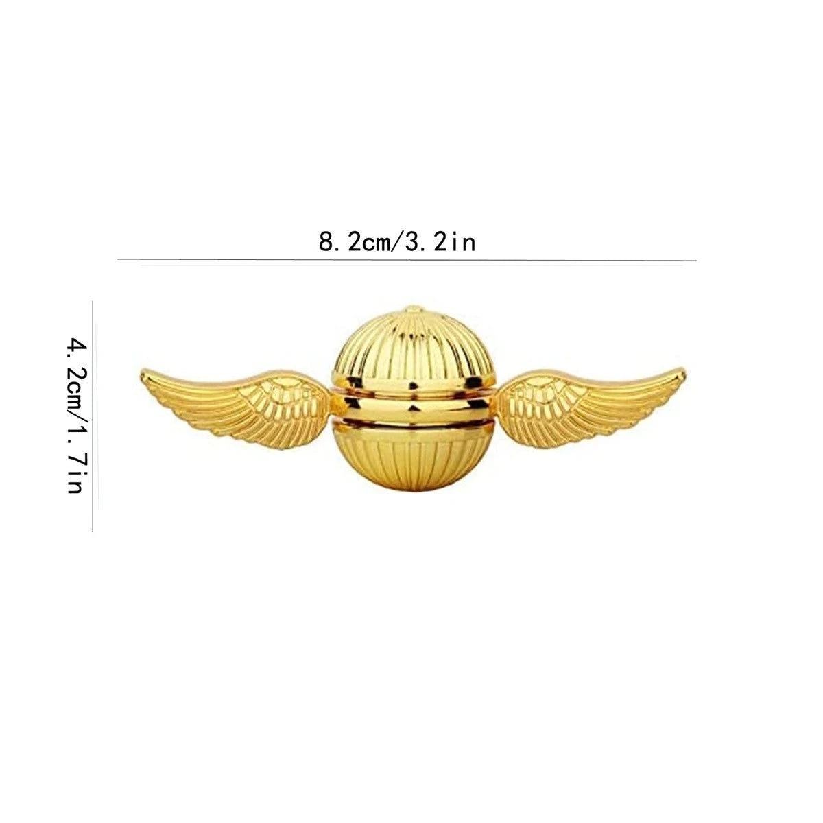 Golden Snitch Cupid Fidget Spinner Antistress Hand Rotation Fidget