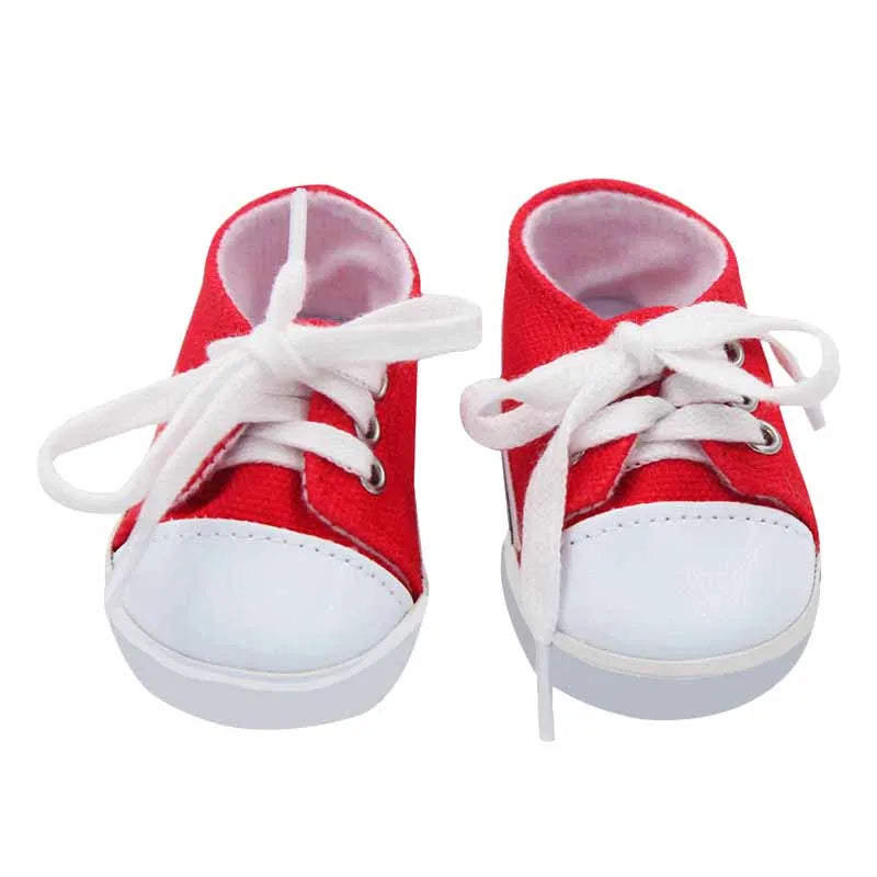 7 Cm Doll Shoes Clothes Handmade Boots For American 18 Inch Girl&43Cm