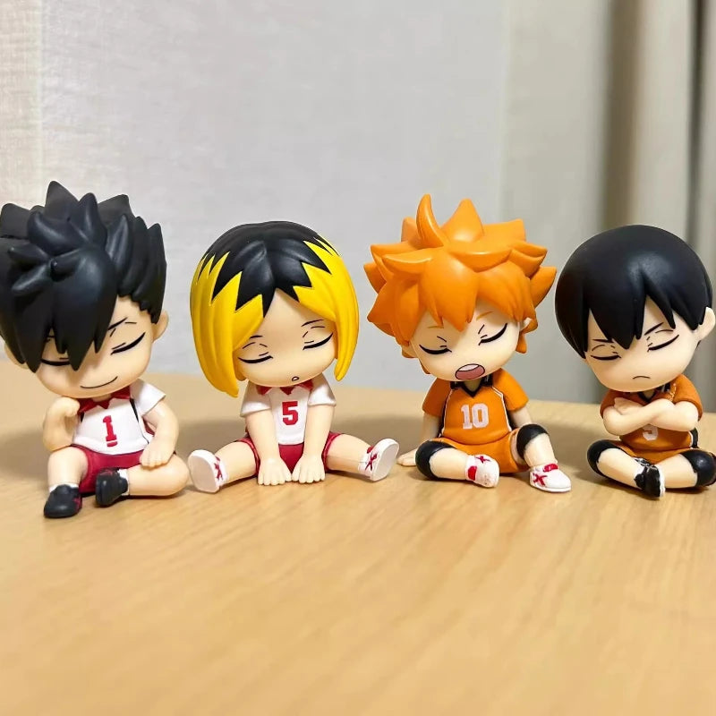 Haikyu Shoulder Lean Fig Blind Box Toy Kageyama Tobio Kozume Kenma